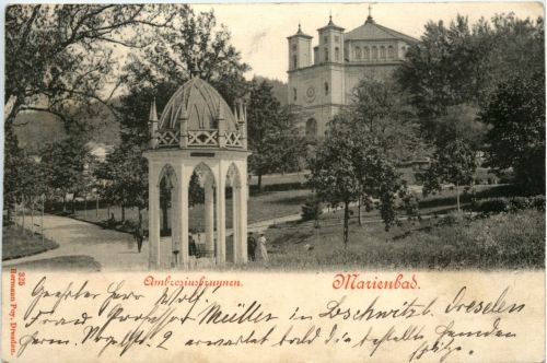 Marienbad - Ambresiusbrunnen