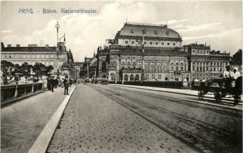Praha - Böhmisches Nationaltheater