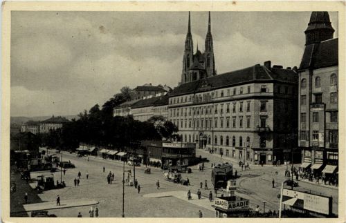 Brünn - Blick vom Bahnhof