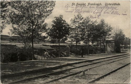 St. Souplet - Unterstände
