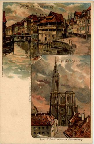 Strassburg - Litho