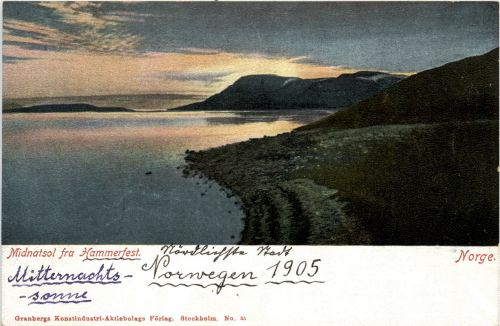 Midnatsol fra Hammerfest