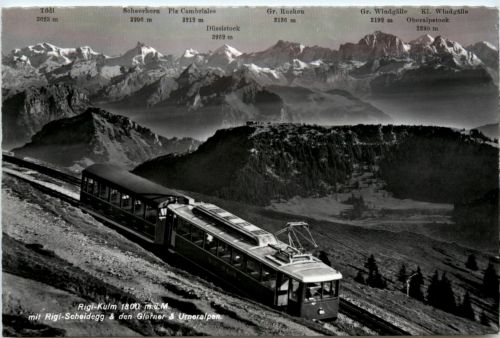 Rigi Kulm - Bergbahn