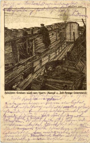 Ypern - Schützengraben