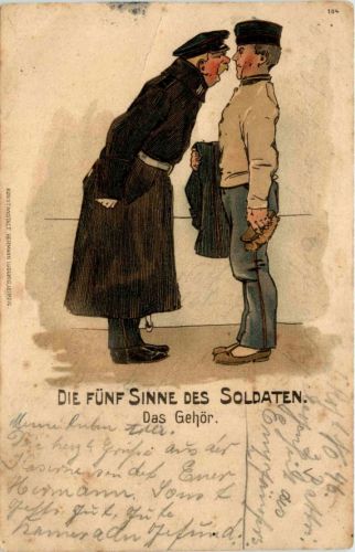 Die fünf Sinne des Soldaten