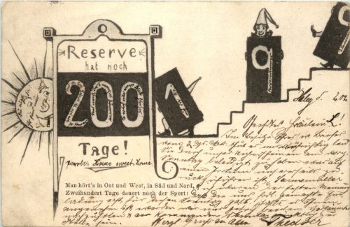 Reserve hat noch 200 tage