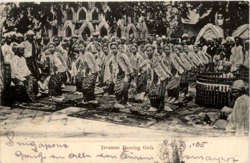 Javanese Dancing Girls