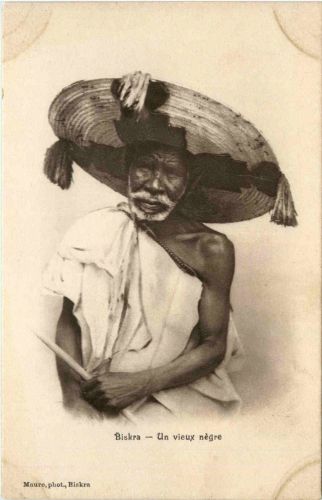 biskra - Un vieux negre