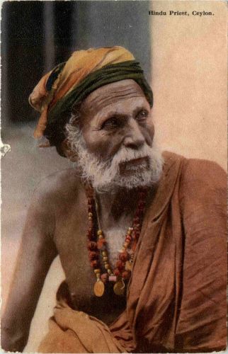 Ceylon - Hindu Priest