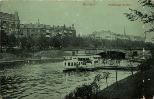 Hamburg - Mundesburger Brücke
