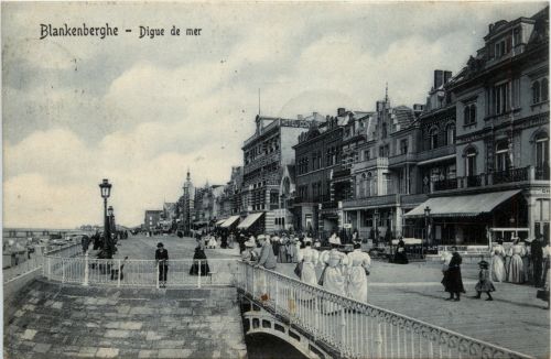 blankenberghe - Digue de mer