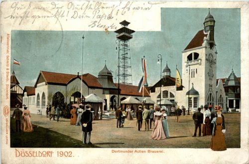 Düsseldorf 1902 - Dortmunder Actien Brauerei