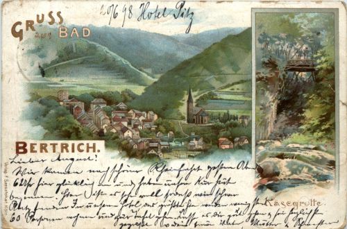 Gruss aus Bad Bertrich - Litho