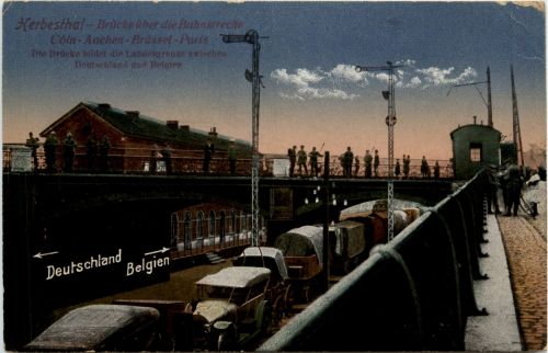 Herbesthal - Brcke über die Bahnstrecke