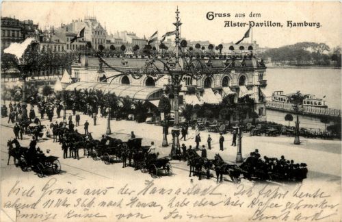 Hamburg - Alster Pavillon