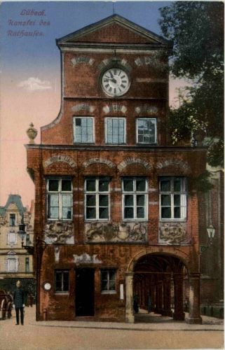 Lübeck - Kanzlei des Rathauses