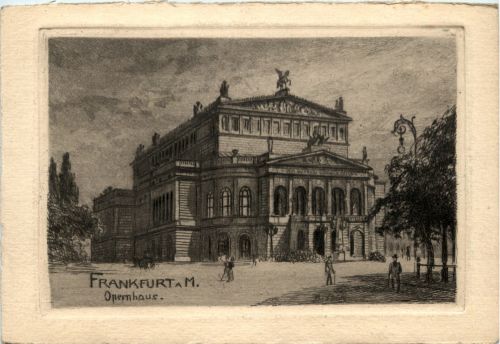 Frankfurt - Opernhaus