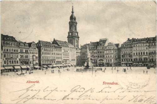 Dresden - Altmarkt