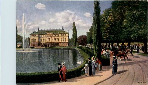 Dresden - Künstlerkarte