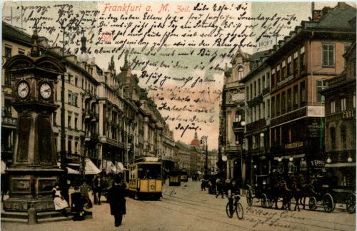 Frankfurt - Zeil - Strassenbahn