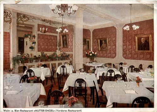 Wiesbaden - Wein restaurnat Mutter Engel
