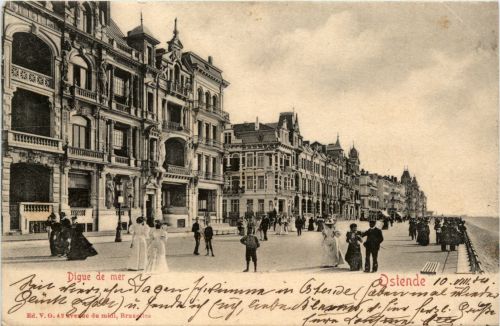Ostende - Digue de mer