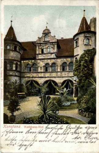 Konstanz - Rathhaus Hof