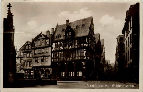 Frankfurt - Goldene waage