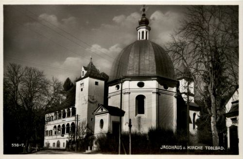 Graz/Steiermark - Graz - Tobelbad , Jagdhaus u. Kirche