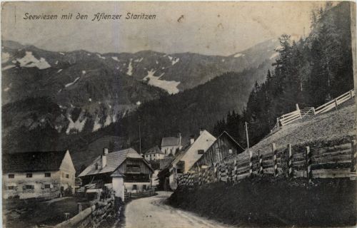 Mürzzuschlag/Steiermark - Seewiesen mit den Aflenzer Staritzen