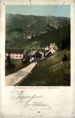 Mürzzuschlag/Steiermark - Seewiesen mit den Aflenzer Staritzen
