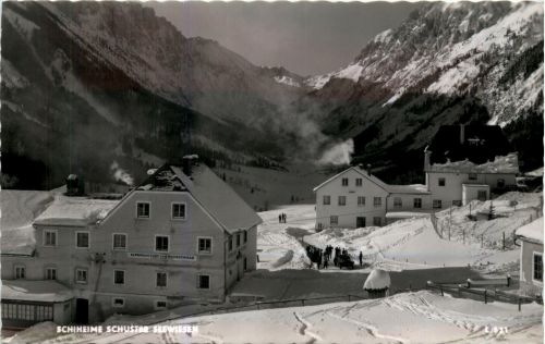 Mürzzuschlag/Steiermark - Seewiesen, Schiheime Schuster Alpengasthof