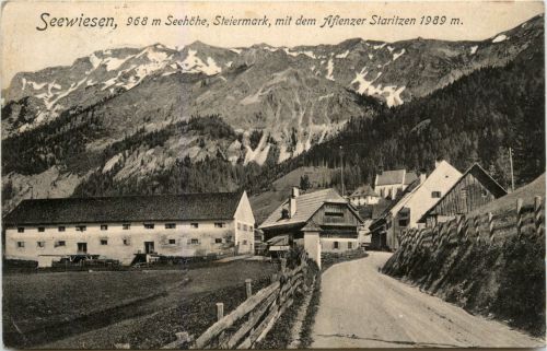 Mürzzuschlag/Steiermark - Seewiesen mit dem Aflenzer Staritzen