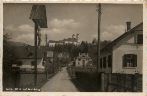 Weiz/Steiermark - Weiz, Blick auf Weizberg