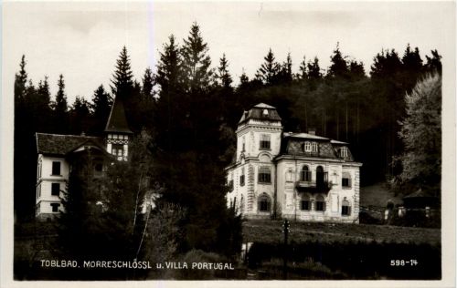 Graz/Steiermark - Tobelbad, Morreschlössl und Villa Portugal