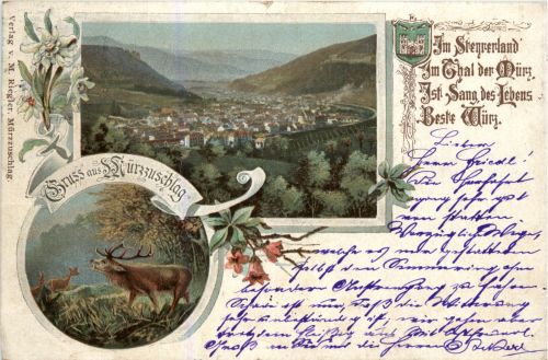 Mürzzuschlag/Steiermark - Grüsse aus Mürzzuschlag