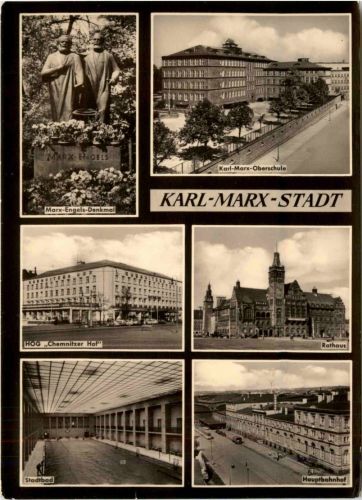 Karl-Marx-Stadt - Hotel Moskau