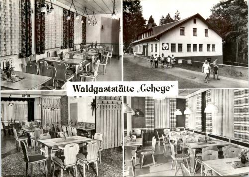 Brotterode - Waldgaststätte Gehege