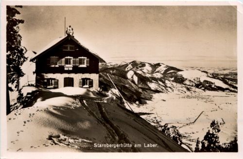 Starnbergerhütte am Laber