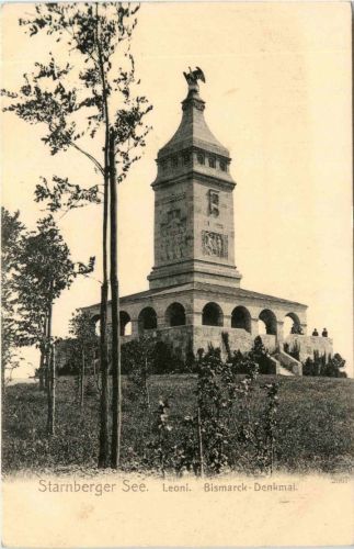 Starnberger See - Leoni - Bismarck Denkmal