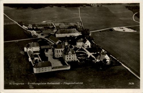 Andechs - St. Gregorius - Erziehungsheim Rothenfeld - Fliegeraufnahme