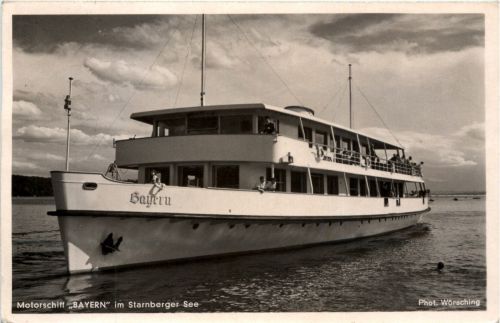 Starnberger See - Motorschiff Bayern