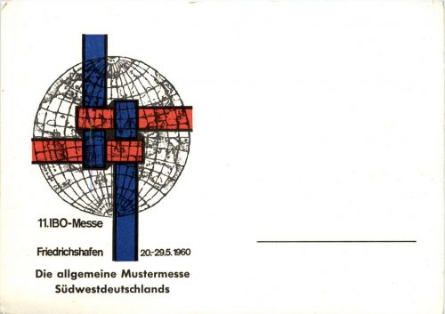 Friedrichshafen - 11. IBO Messe 1960