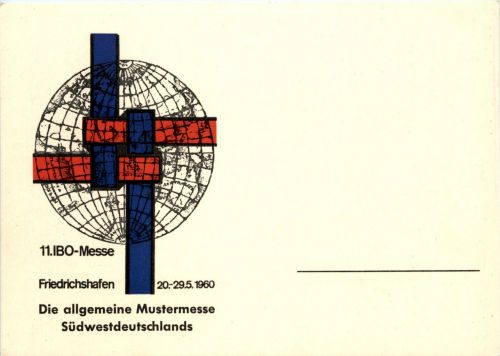 Friedrichshafen - 11. IBO Messe 1960