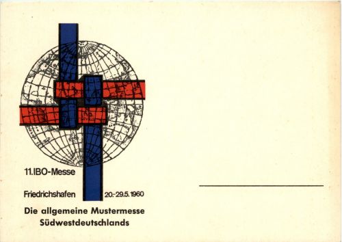 Friedrichshafen - 11. IBO Messe 1960