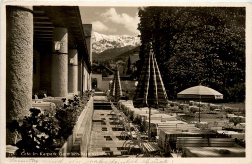 Garmisch-Partenkirchen - Cafe im Kurpark