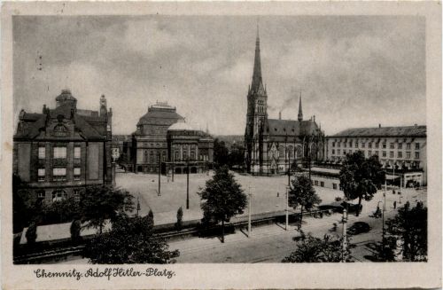 Chemnitz - Adolf Hitler Platz