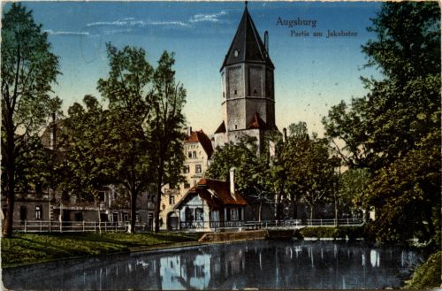 Augsburg - Partie am Jakobstor