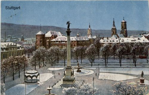 Stuttgart im Winter