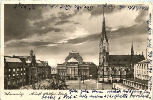 Chemnitz - Adolf Hitler Platz